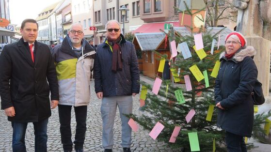 MdB Johannes Fechner, Gottfried Groener, Hanspeter Hauke, Maria Steinmetz-Hesselbach